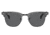 Ray-Ban RB3507 Clubmaster Aluminum Sunglasses, Brushed Grafite On Black Frame, Dark Grey Lens, 51, RB3507-9247B1-51