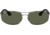 Ray-Ban RB3527 Sunglasses 029/9A-61 - Matte Gunmetal Frame, Polar Dark Green Lenses