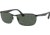 Ray-Ban RB3534 Sunglasses 002-59 - Black Frame, Green Lenses