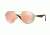 Ray-Ban RB3536 Progressive Prescription Sunglasses RB3536-112-2Y-55 - Lens Diameter 55 mm, Frame Color Matte Gold