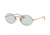 Ray-Ban RB3547N Single Vision Prescription Sunglasses, 51mm, Copper, RB3547N-91310Y-51-SV