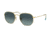 Ray-Ban RB3548N Bifocal Prescription Sunglasses, 48mm, Gold, RB3548N-91233M-48-BI