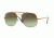 Ray-Ban THE GENERAL RB3561 Bifocal Prescription Sunglasses RB3561-9002A6-57 - Lens Diameter 57 mm, Frame Color Meidium Bronzo