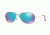 Ray-Ban RB3562 Sunglasses 112/A1-59 - Matte Gold Frame, Blue Polar Flash Lenses