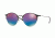 Ray-Ban RB3578 Sunglasses 186/B1-50 - Black / Matte Black Frame, Green Mirror Blue Gradient Vio Lenses
