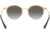 Ray-Ban RB3578 Sunglasses 187/11-50 - Gold/top Shiny Black Frame, Light Grey Gradient Dark Grey Lenses