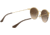 Ray-Ban RB3578 Sunglasses 900913-50 - Gold Top Brown Frame, Brown Gradient Dark Brown Lenses