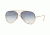 Ray-Ban BLAZE AVIATOR RB3584N Single Vision Prescription Sunglasses RB3584N-001-19-58 - Lens Diameter 58 mm, Frame Color Gold