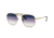 Ray-Ban RB3609 Sunglasses 91400U-54 - Demi Gloss Gold Frame, Tri Grad Blue/violet/trasparen Lenses