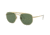 Ray-Ban RB3609 Sunglasses 914071-54 - Demi Gloss Gold Frame, Green Lenses