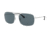 Ray-Ban RB3611 Progressive Prescription Sunglasses, 60mm, Silver, RB3611-003-R5-60-PRO