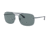 Ray-Ban RB3611 Progressive Prescription Sunglasses, 60mm, Blue, RB3611-9169S2-60-PRO