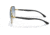 Ray-Ban RB3683 Sunglasses, Clear Gradient Blue Lenses, Black On Arista, 56, RB3683-90003F-56