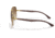 Ray-Ban RB3683 Sunglasses, Clear Gradient Brown Lenses, Arista, 56, RB3683-001-51-56