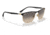 Ray-Ban RB3686 Sunglasses, Black On Arista Frame, Clear Gradient Grey Lens, 57, RB3686-187-32-57