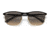 Ray-Ban RB3686 Sunglasses, Black On Arista Frame, Clear Gradient Grey Lens, 57, RB3686-187-32-57