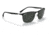 Ray-Ban RB3686 Sunglasses, Matte Black On Black Frame, Dark Grey Lens, Polarized, 57, RB3686-186-K8-57