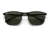 Ray-Ban RB3686 Sunglasses, Matte Black On Black Frame, Green Lens, 57, RB3686-186-31-57