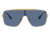 Ray-Ban RB3697 Wings II Sunglasses - Mens, Legend Gold Frame, Dark Grey Lens, 35, RB3697-924687-35