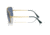 Ray-Ban RB3697 Wings II Sunglasses - Men's, Legend Gold Frame, Dark Grey Lens, 35, RB3697-924687-35