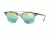 Ray-Ban CLUBMASTER DOUBLEBRIDGE RB3816 Bifocal Prescription Sunglasses RB3816-1239I2-51 - Lens Diameter 51 mm, Frame Color Silver