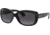Ray-Ban RB4101 Jackie Ohh Sunglasses - Women's, Shiny Black Frame, Grey Gradient Dark Grey Polar Lenses, 601/T3-58