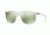 Ray-Ban RB4147 Sunglasses 632530-60 - Trasparent Frame, Green Flash Silver Lenses