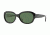 Ray-Ban RB4198 Sunglasses 601-55 - Black Frame, Crystal Green Lenses