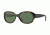 Ray-Ban RB4198 Sunglasses 710-55 - Light Havana Frame, Crystal Green Lenses