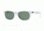 Ray-Ban RB4207 Sunglasses 609671-55 - Matte White Frame, Dark Green Lenses