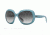 Ray-Ban RB4208 Sunglasses 61048G-55 - Top Green On Trasparent Frame, Grey Gradient Lenses