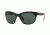 Ray-Ban RB4216 Sunglasses 605271-56 - Top Matte Black On Trasp Frame, Green Lenses