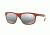 Ray-Ban RB4226F Sunglasses 619088-59 - Top Mat Orange On Violet Frame, Grey Mirror Silver Gradient Lenses