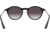 Ray-Ban RB4243 Sunglasses 622/8G-49 - Rubber Black Frame, Grey Gradient Dark Grey Lenses