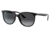 Ray-Ban RB4378 Sunglasses - Women's, Black Frame, Grey Gradient Lens, 54, RB4378-601-8G-54