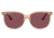 Ray-Ban RB4378 Sunglasses, Transparent Brown Frame, Purple, Polarized, 54, RB4378-66025Q-54