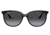 Ray-Ban RB4378F Sunglasses, Black Frame, Grey Gradient Lens, Asian Fit, 54, RB4378F-601-8G-54