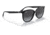 Ray-Ban RB4378F Sunglasses, Black Frame, Grey Gradient Lens, Asian Fit, 54, RB4378F-601-8G-54
