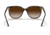 Ray-Ban RB4378F Sunglasses, Havana Frame, Brown Gradient Lens, Asian Fit, 54, RB4378F-710-13-54