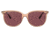 Ray-Ban RB4378F Sunglasses, Transparent Brown Frame, Purple, Polarized, Asian Fit, 54, RB4378F-66025Q-54