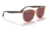 Ray-Ban RB4378F Sunglasses, Transparent Brown Frame, Purple, Polarized, Asian Fit, 54, RB4378F-66025Q-54
