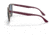 Ray-Ban RB4378F Sunglasses, Transparent Grey Frame, Dark Blue Lens, Polarized, Asian Fit, 54, RB4378F-65722V-54