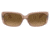 Ray-Ban RB4389 Sunglasses - Womens, Transparent Brown Frame, Brown Gradient Polarized Lens, 55, RB4389-6644M2-55