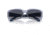 Ray-Ban RB4389 Sunglasses - Womens, Transparent Light Violet Frame, Blue Gradient Polarized Lens, 55, RB4389-664578-55
