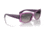 Ray-Ban RB4389 Sunglasses - Womens, Transparent Violet Frame, Grey Gradient Polarized Lens, 55, RB4389-6443M3-55
