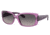 Ray-Ban RB4389 Sunglasses - Womens, Transparent Violet Frame, Grey Gradient Polarized Lens, 55, RB4389-6443M3-55