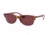 Ray-Ban RB4419 Progressive Prescription Sunglasses, 54mm, Red Havana/Violet, RB4419-642075-54-PRO