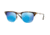 Ray-Ban RB8056 Progressive Prescription Sunglasses RB8056-175-55-49 - Lens Diameter 49 mm, Frame Color Shiny Light Brown