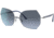 Ray-Ban RB8065 Sunglasses, Blue On Silver, 62, RB8065-003-8F-62