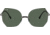Ray-Ban RB8065 Sunglasses 154/71-62 - , Dark Green Lenses
